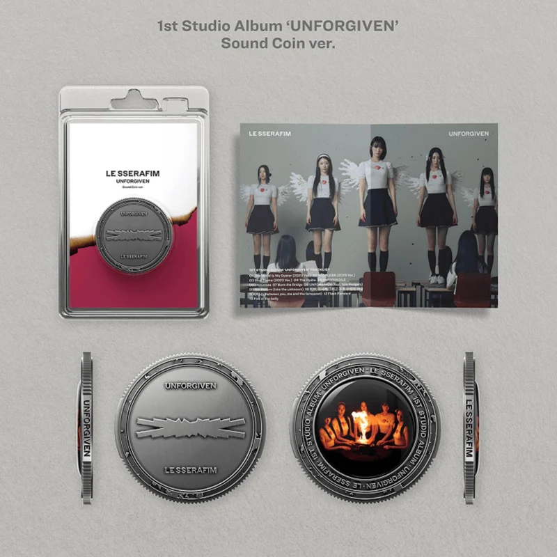 LE SSERAFIM - SOUND COIN ALBUM SET + Weverse Gift