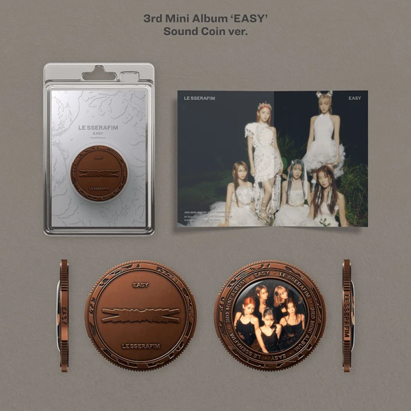 LE SSERAFIM - SOUND COIN ALBUM SET + Weverse Gift