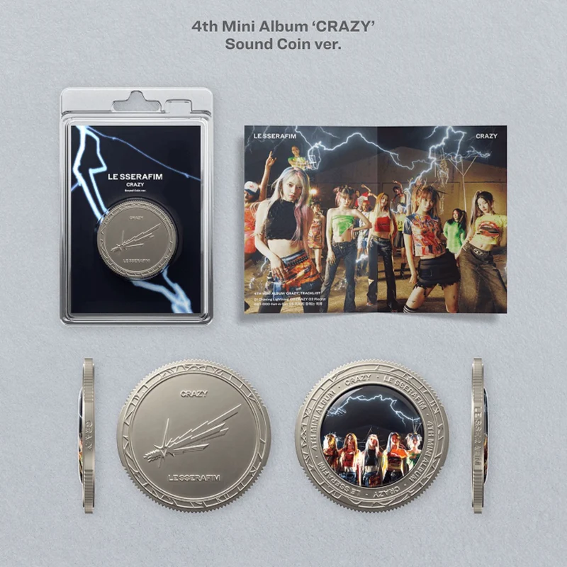 LE SSERAFIM - SOUND COIN ALBUM SET + Weverse Gift
