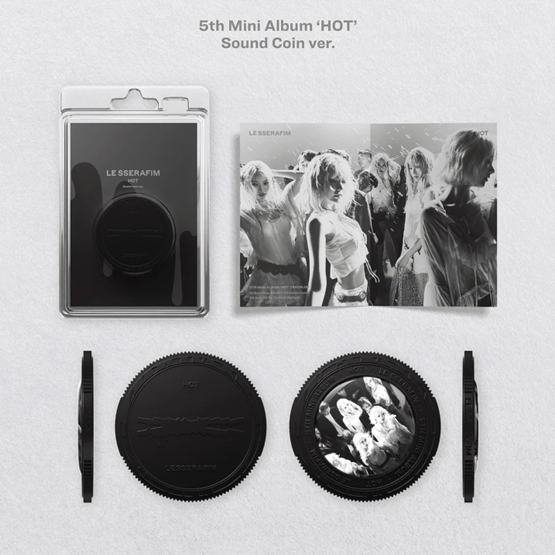 LE SSERAFIM - SOUND COIN ALBUM SET + Weverse Gift