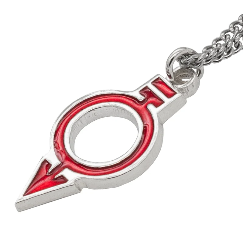 Collar Sociedad Roja - Plata