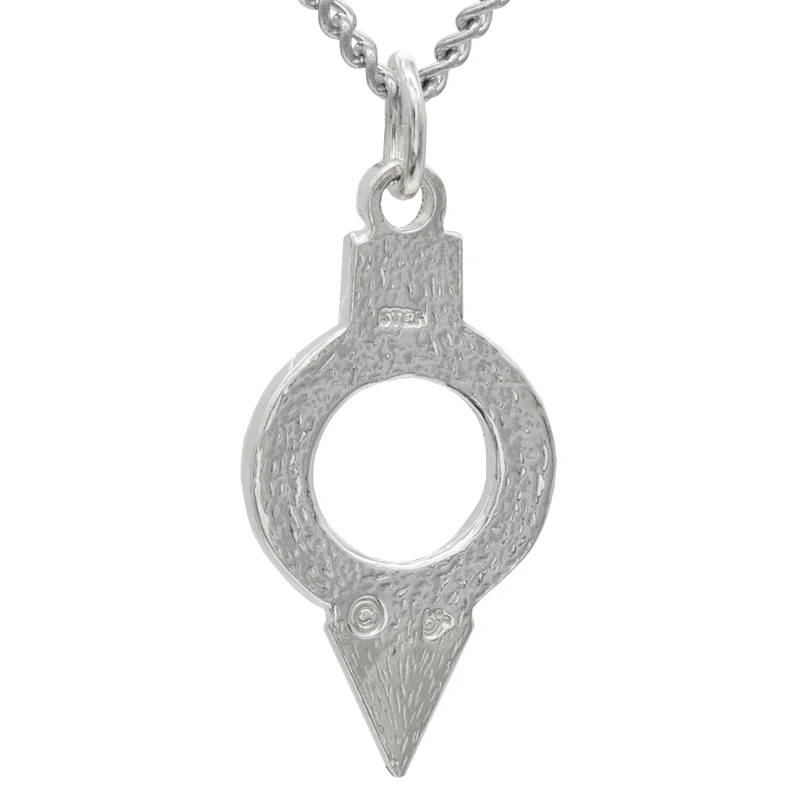 Collar Sociedad Roja - Plata