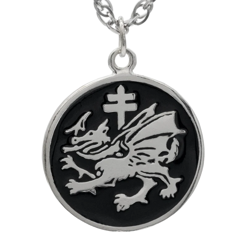 Colgante Orden del Dragón - Plata Esmaltada