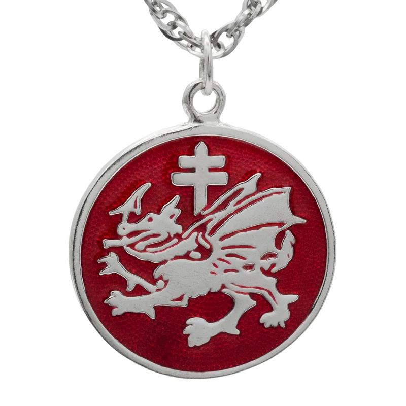 Colgante Orden del Dragón - Plata Esmaltada
