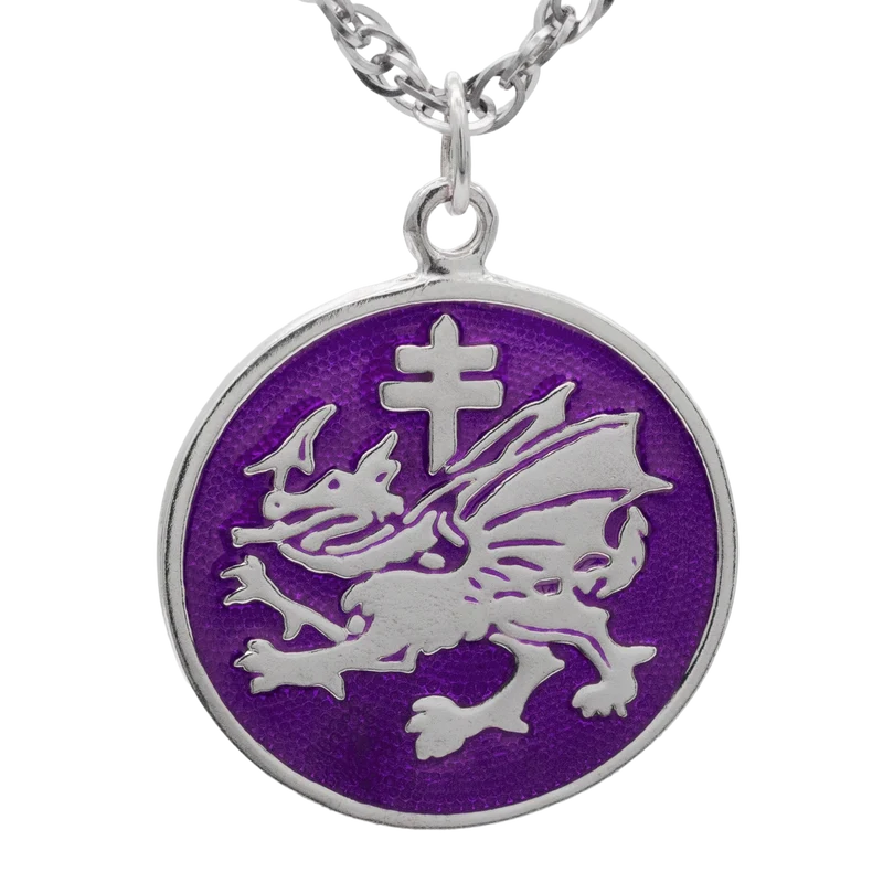 Colgante Orden del Dragón - Plata Esmaltada
