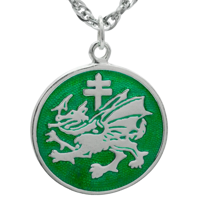 Colgante Orden del Dragón - Plata Esmaltada