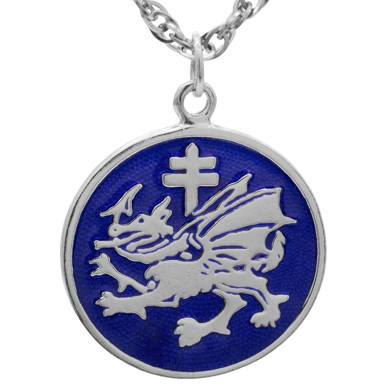 Colgante Orden del Dragón - Plata Esmaltada
