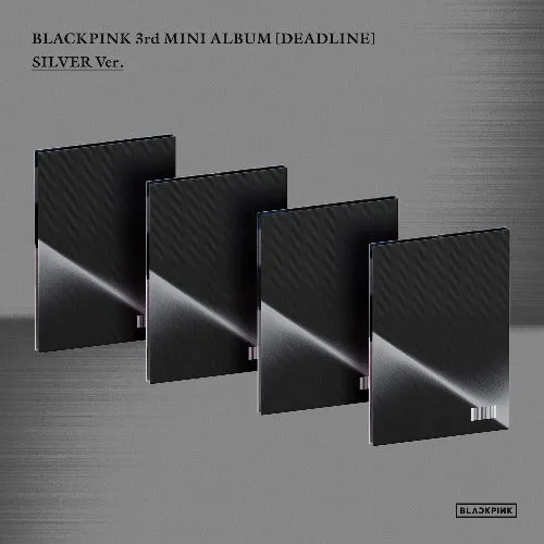 BLACKPINK 3rd Mini Album [DEADLINE] (SILVER Ver.) + POB DEARMYMUSE