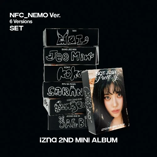 izna 2nd Mini Album [Not Just Pretty] (NFC_Nemo Ver.) Random