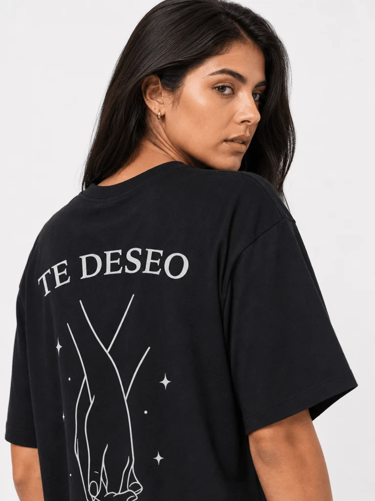 Galván Real - Camiseta Oversize "Te Deseo" Unisex