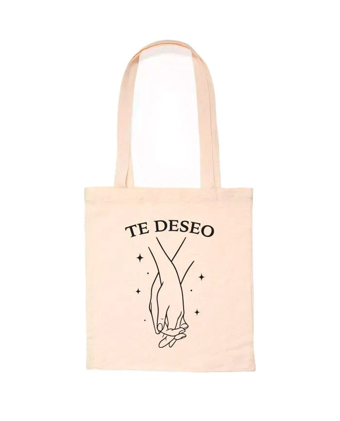 Galván Real - Tote Bag "Te Deseo" Beige