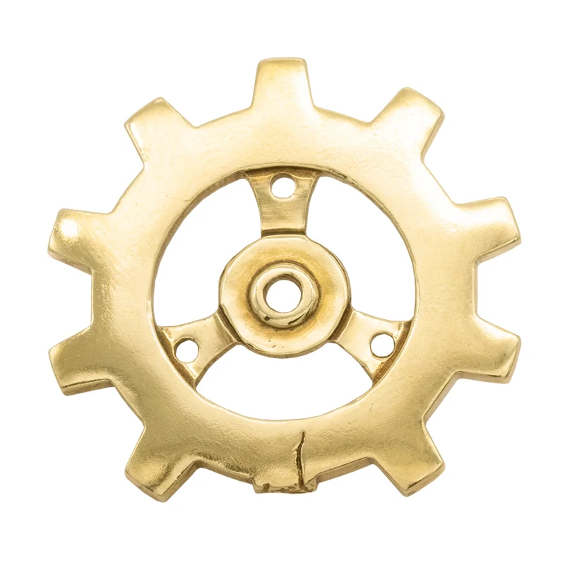Pin de engranaje de bronce de Auri