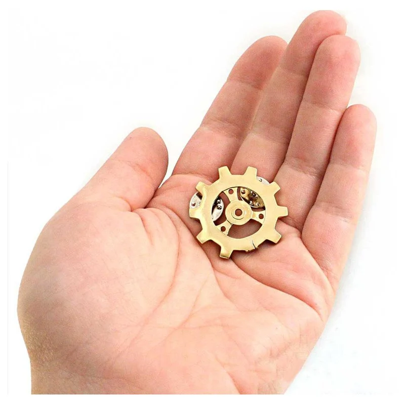 Pin de engranaje de bronce de Auri