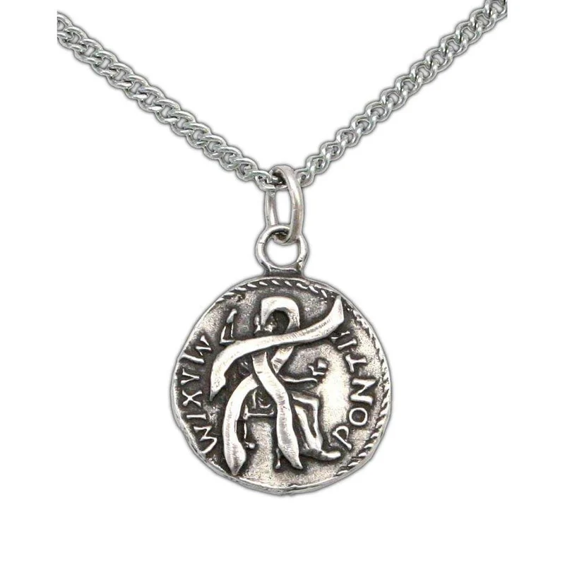 Collar de denario ennegrecido de Anduriel