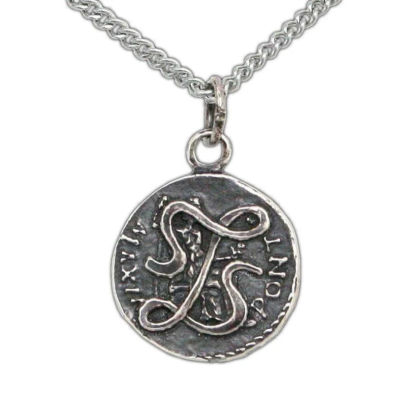 Collar de denario ennegrecido de Lasciel