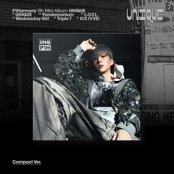 P1Harmony 9th Mini Album [UNIQUE] (Compact Ver.)