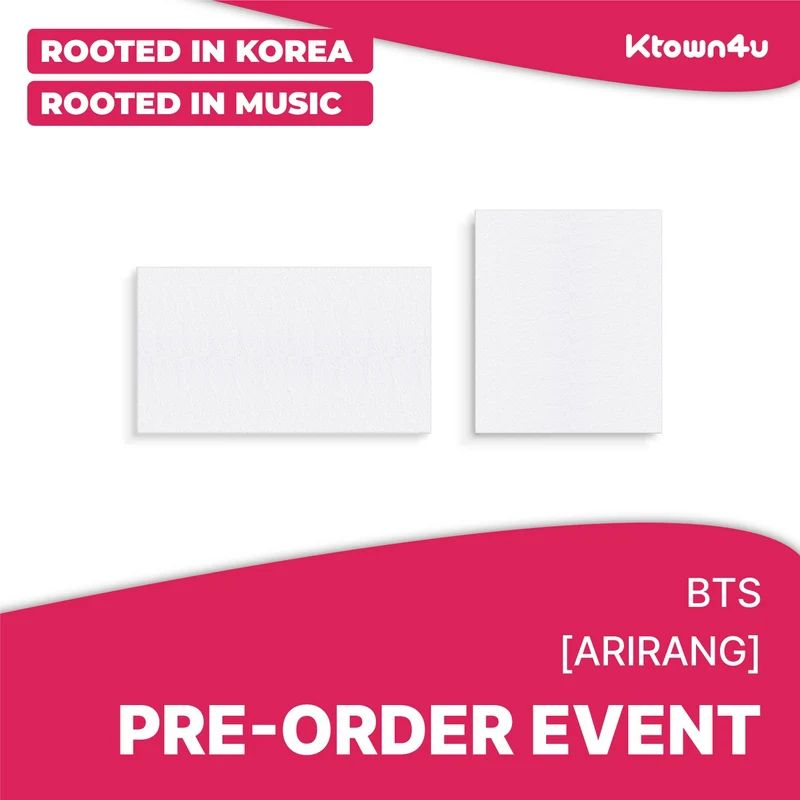 BTS 5th Full Album [ARIRANG] + POB Ktown4u