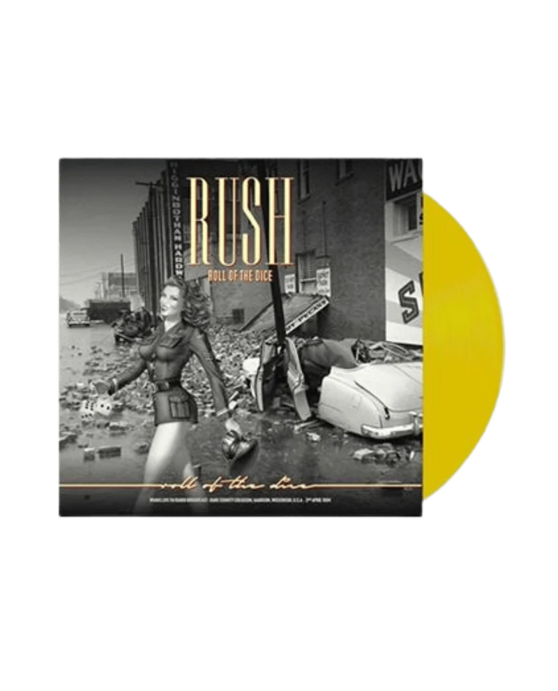 Rush - Vinilo LP - Special Edition Amarillo - "Roll of The Dice"