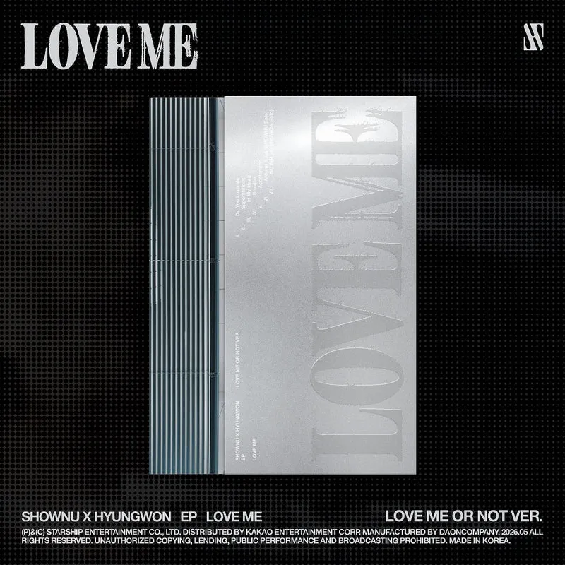 MONSTA X SHOWNU X HYUNGWON - LOVE ME (LOVE ME OR NOT ver.)