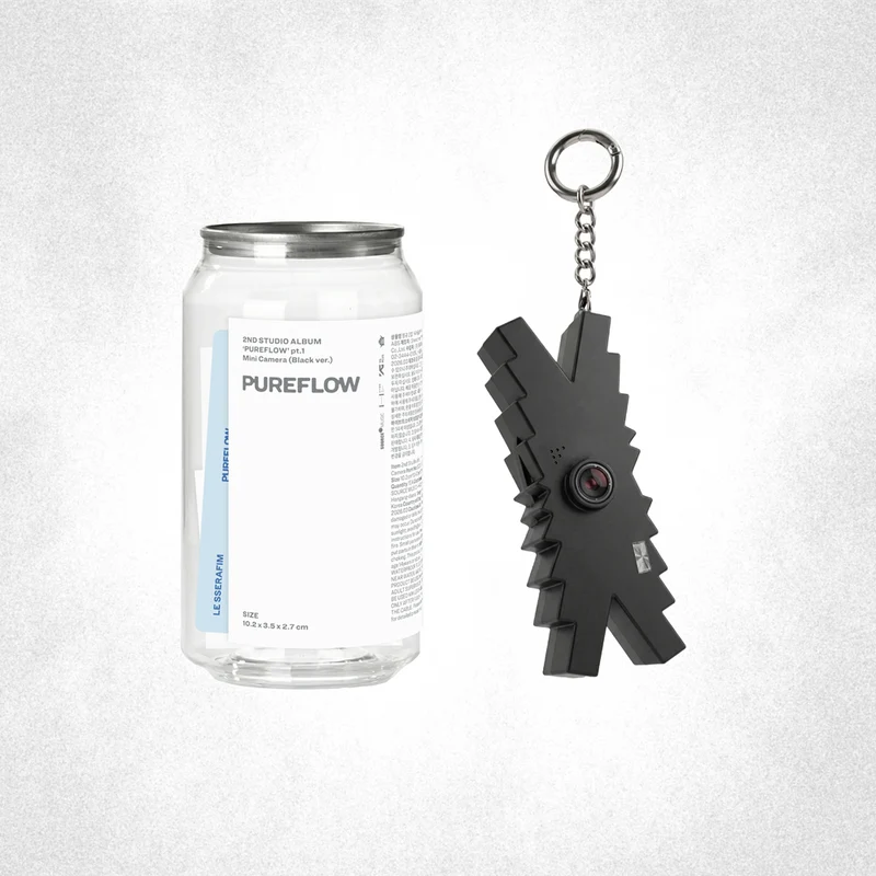LE SSERAFIM - ‘PUREFLOW’ pt.1 (Mini Camera Black ver.)