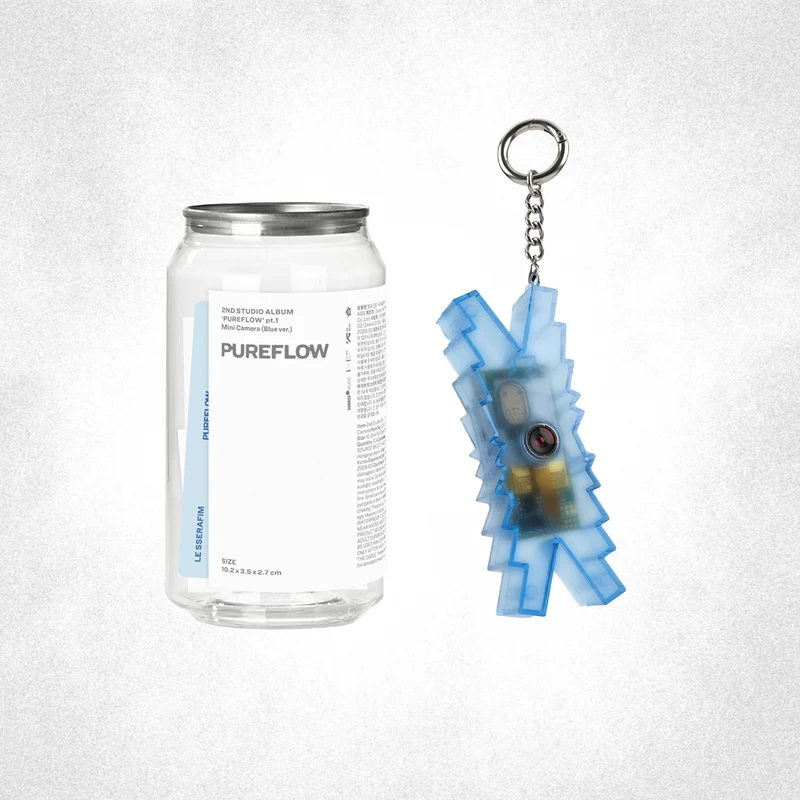 LE SSERAFIM - ‘PUREFLOW’ pt.1 (Mini Camera Blue ver.)