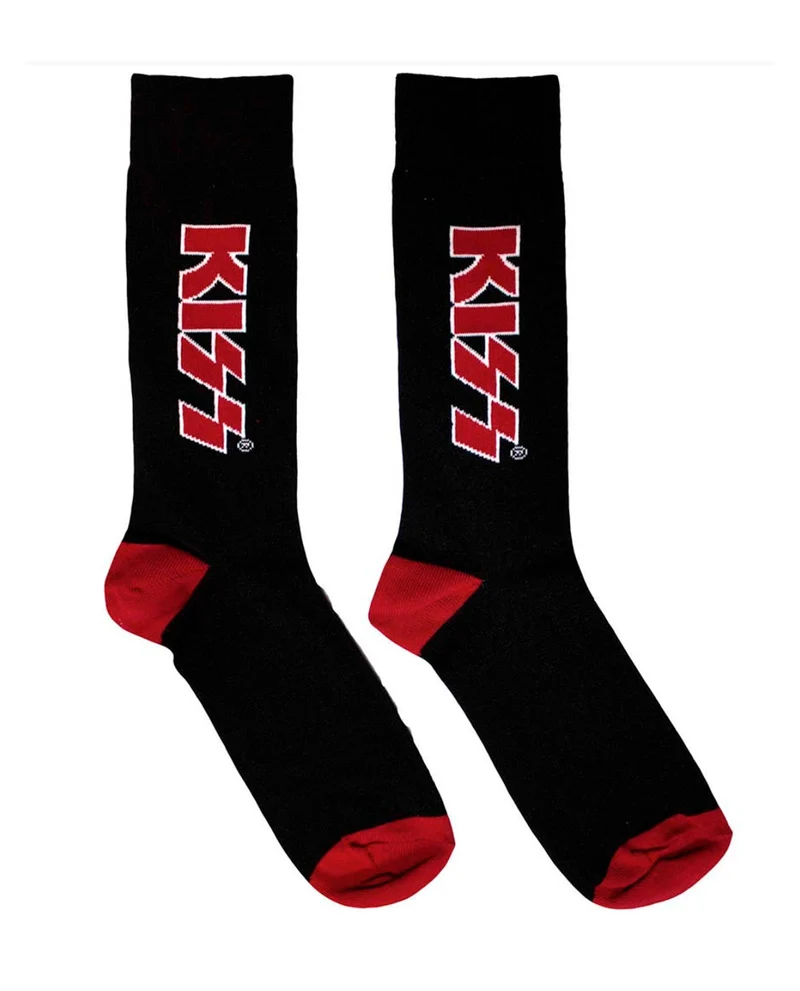 Kiss - Calcetines "Logo Rojo II"
