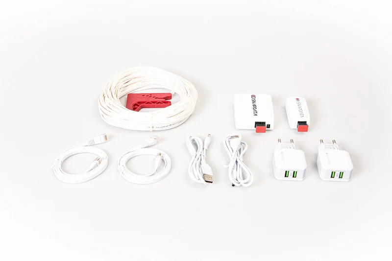Kit Básico Económico de Fibra Óptica Plástica Snap Data