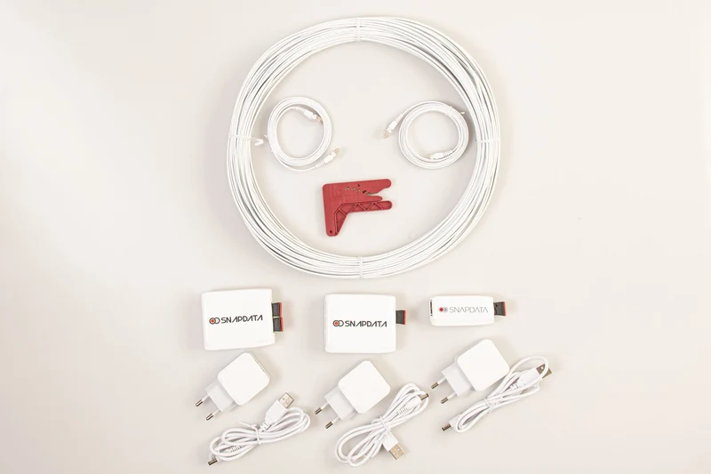 Kit Dúplex Lite de Fibra Óptica Plástica Snap Data