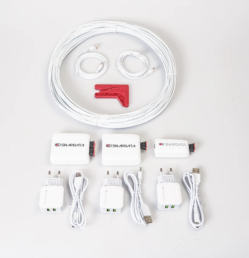 Kit Dúplex Lite de Fibra Óptica Plástica Snap Data