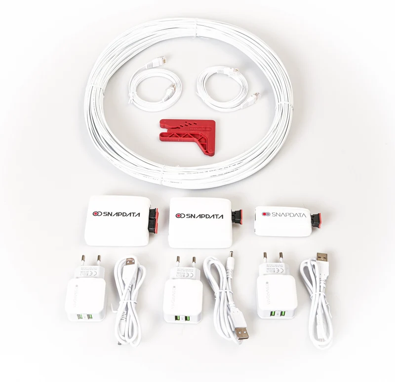 Kit Dúplex Lite de Fibra Óptica Plástica Snap Data