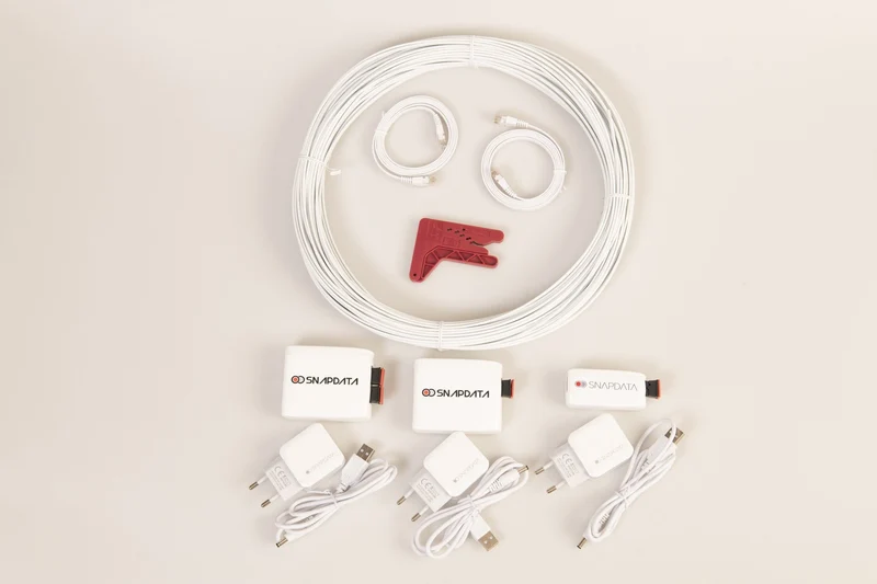 Kit Dúplex Lite de Fibra Óptica Plástica Snap Data