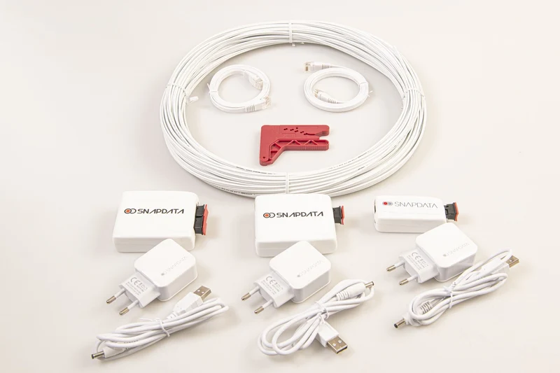 Kit Dúplex Lite de Fibra Óptica Plástica Snap Data