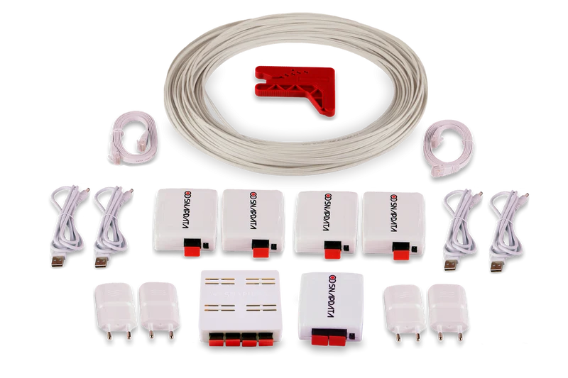 Kit Premium Snap Data de Fibra Optica Plástica
