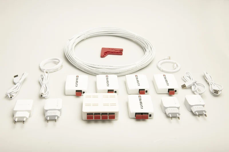 Kit Premium Snap Data de Fibra Optica Plástica