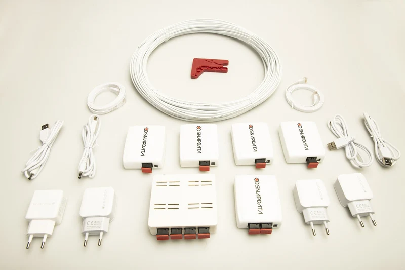 Kit Premium Snap Data de Fibra Optica Plástica