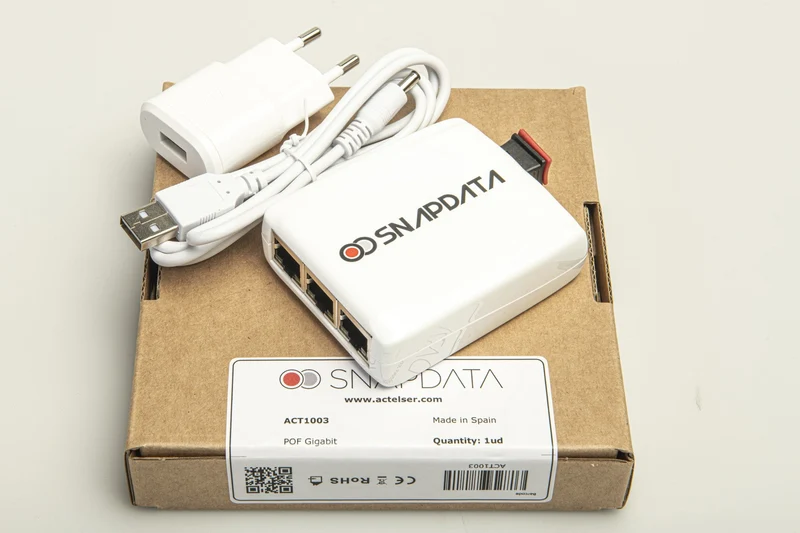 ACT1003 PLUS Sobremesa - Conversor de medios para fibra óptica plástica 1 Gbps