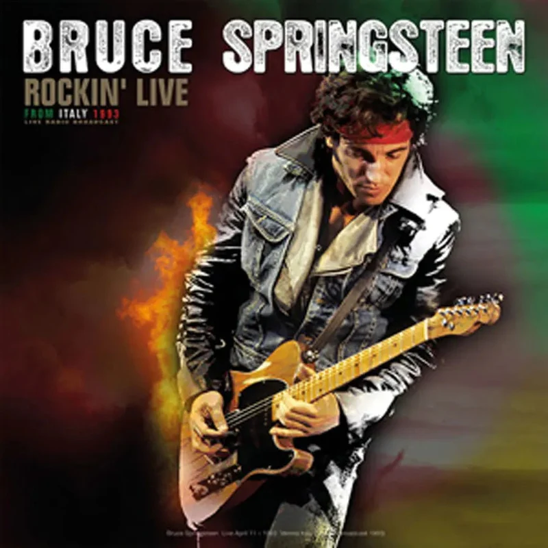 Bruce Springsteen - Vinilo LP - "Best of Rocking Live from Italy 1993"