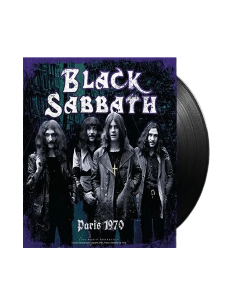 Black Sabbath - Vinilo LP - "Paris 1970"