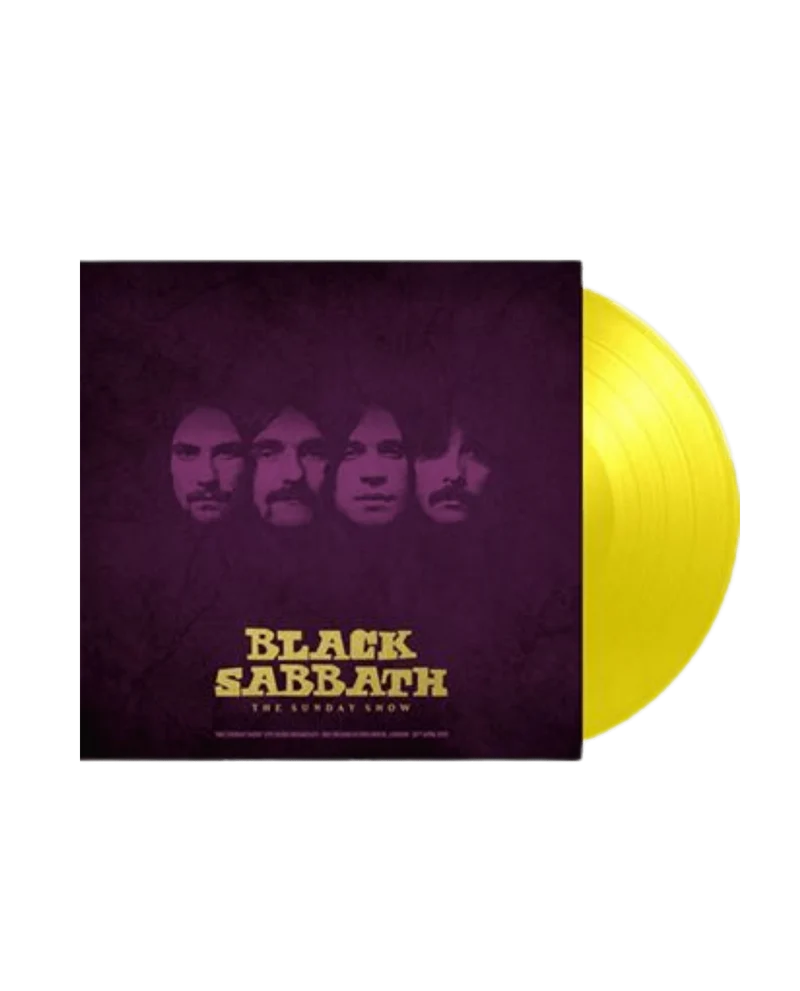 Black Sabbath - Vinilo LP Amarillo - "The Sunday Show - BBC Broadcasting House"