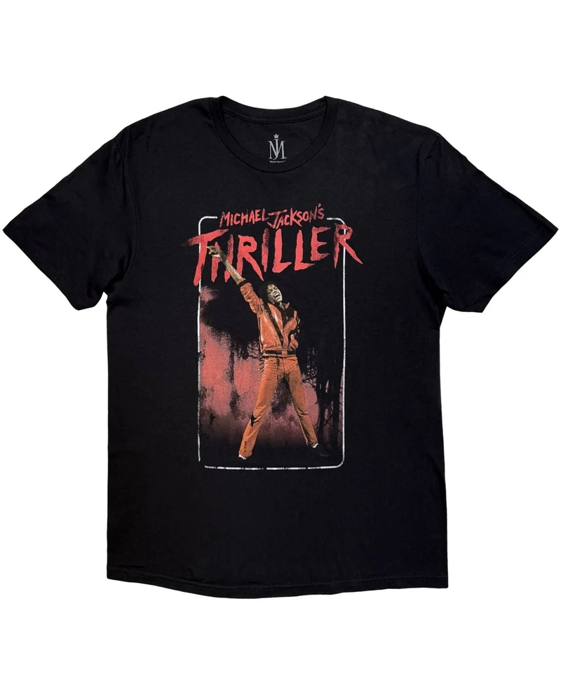 Michael Jackson - Camiseta "Thriller Red" Unisex
