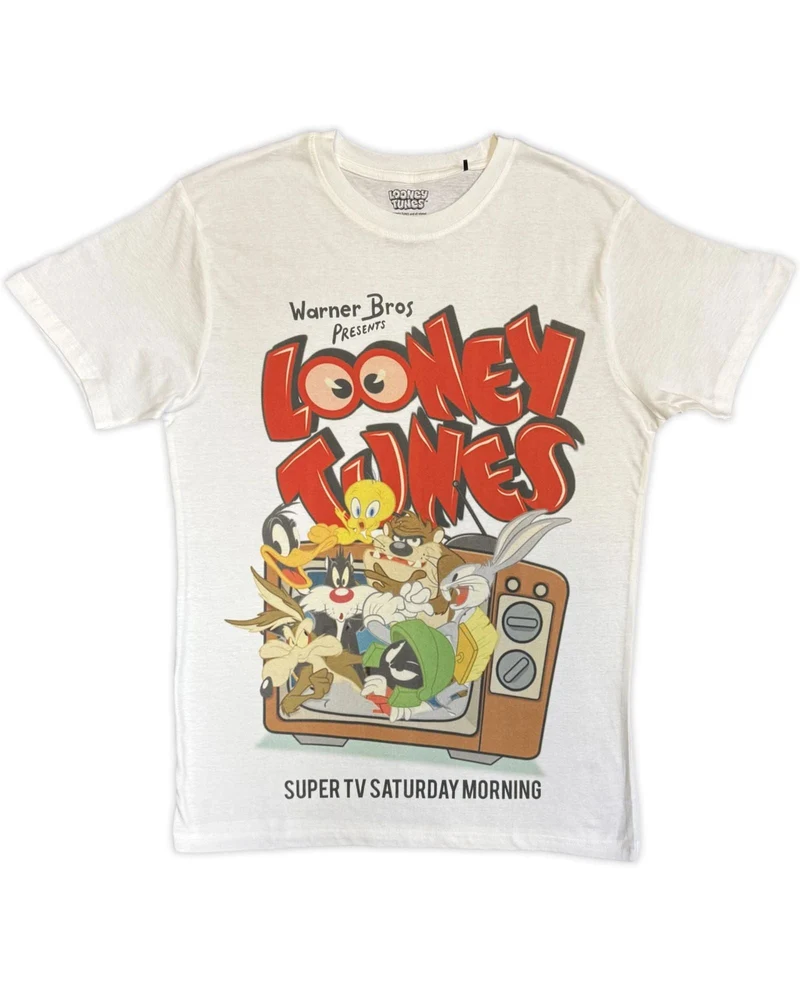 Looney Tunes - Camiseta "Looney Tunes TV" Unisex