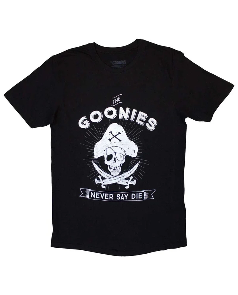 Goonies - Camiseta "Never Say Die" Unisex