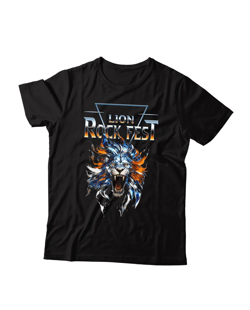 Lion Rock Fest - Camiseta Oficial Lion Rock Fest 2026