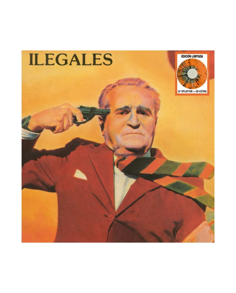 Ilegales - LP Vinilo Splatter Naranja + CD "Ilegales 40 Aniversario"