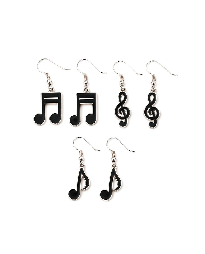 Music Legends - N012 Pendientes "Notas Musicales"