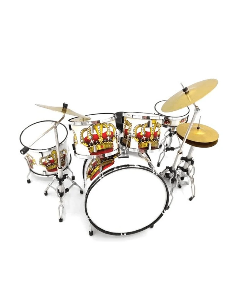Music Legends - N84 Mini Batería Artesanal de Colección