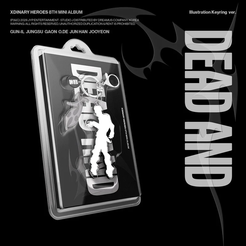 Xdinary Heroes - DEAD AND (Illustration Keyring ver.)