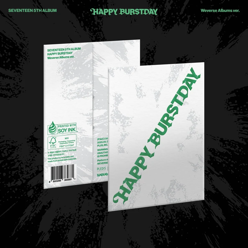 SEVENTEEN 5th Album [HAPPY BURSTDAY] (Weverse Albums Ver.)