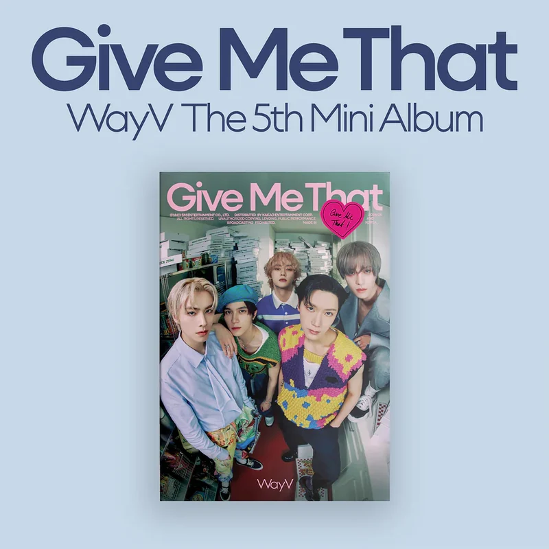 WayV 5th Mini Album [Give Me That] (Photobook Ver.)