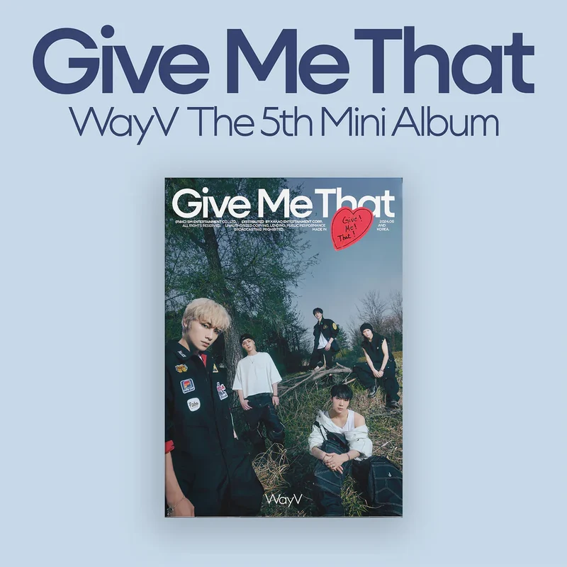 WayV 5th Mini Album [Give Me That] (Photobook Ver.)